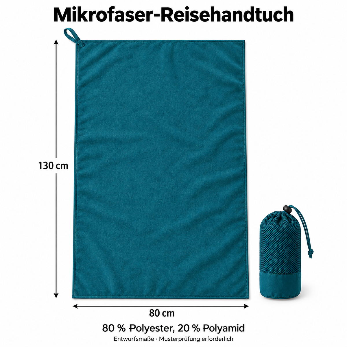 Mikrofaser-Reisehandtuch