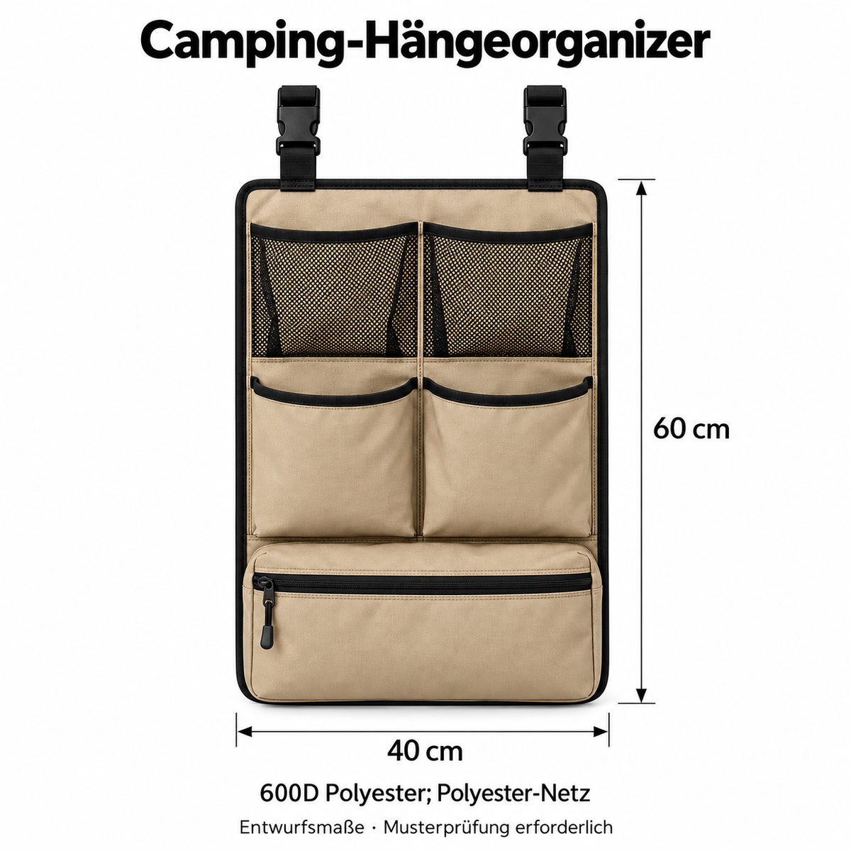Camping-Hängeorganizer