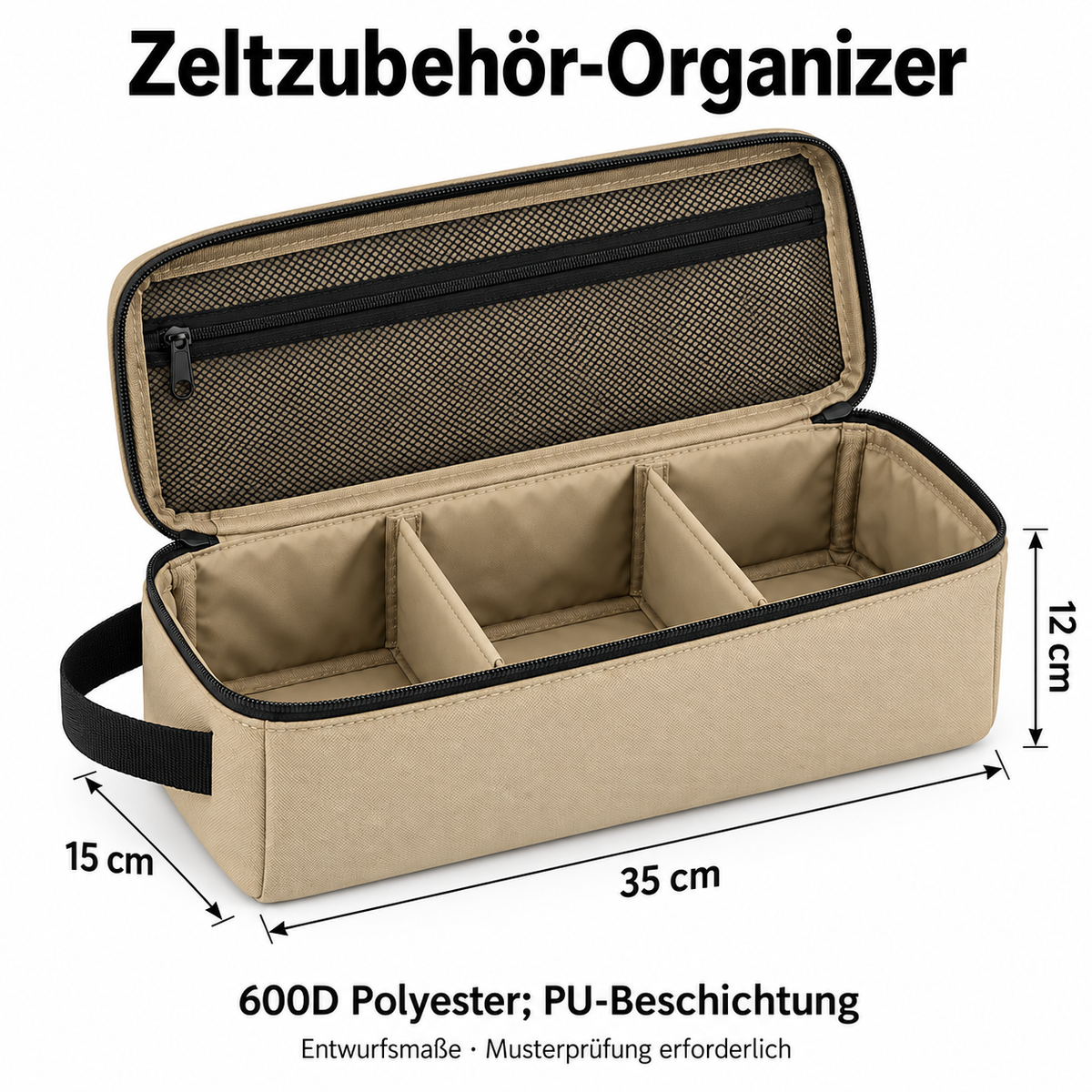 Zeltzubehör-Organizer